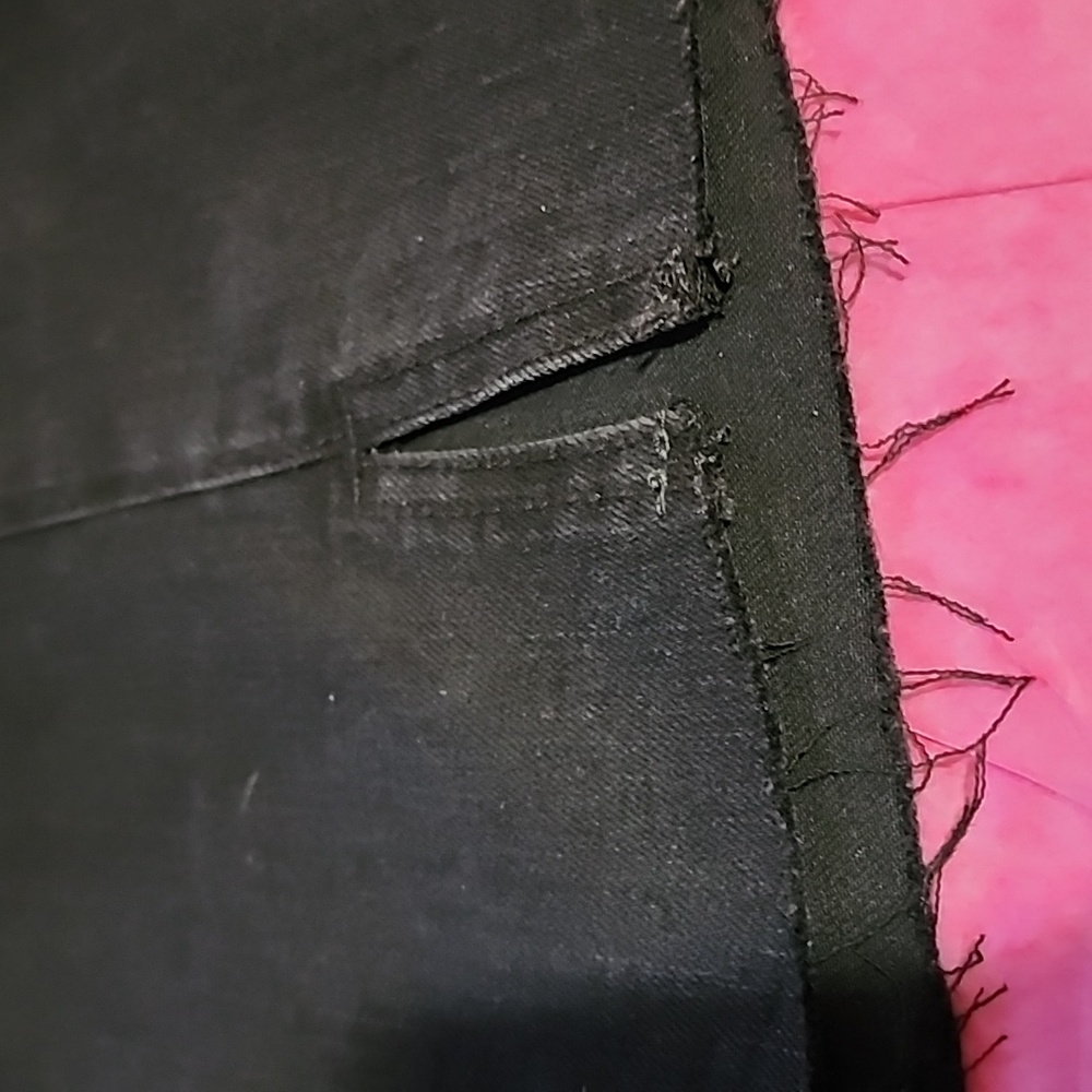 WONDER NATION  WOMEN'S  BLACK  DENIM SKIRT  XXL ( 18 ) . - Picture 6 of 9